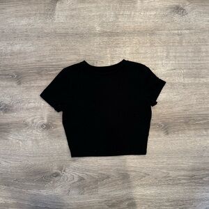 Black Wild Fable Baby Tee